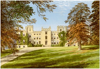 Castello di Mulgrave, Yorkshire, casa del Marchese di Normanby, c1880 da Unbekannt