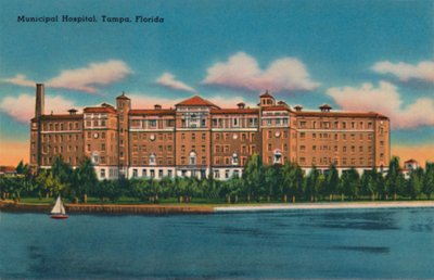 Ospedale Municipale, Tampa, Florida, c1940s da Unbekannt
