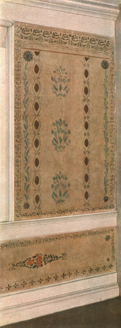 Pittura murale nella Starret House, Francestown, USA, 1928 da Unbekannt
