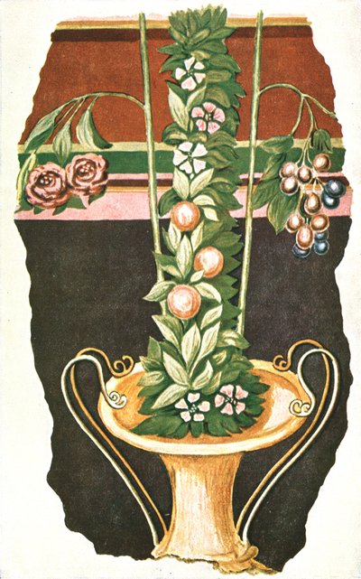 Affresco in una villa romana, Commugny, Svizzera, 1928 da Unbekannt