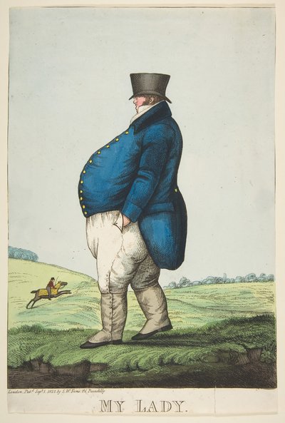 La mia signora, 1 settembre 1821 da Unbekannt