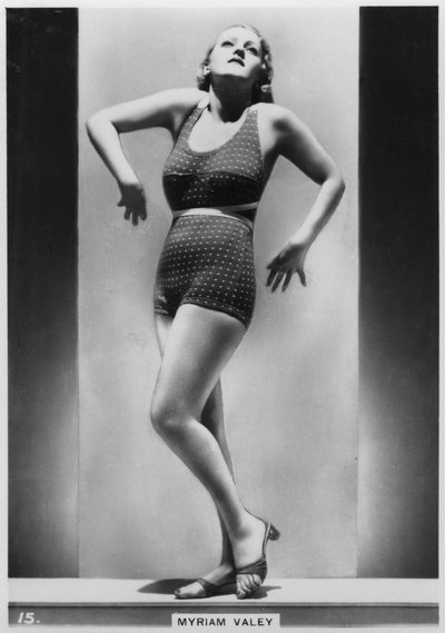 Myriam Valey, c1938 da Unbekannt