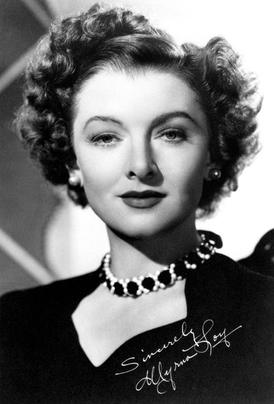 Myrna Loy 1905-1993, attrice americana, c1930s-c1940s da Unbekannt