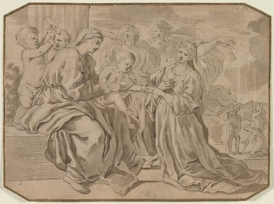 Matrimonio mistico di Santa Caterina da Unbekannt