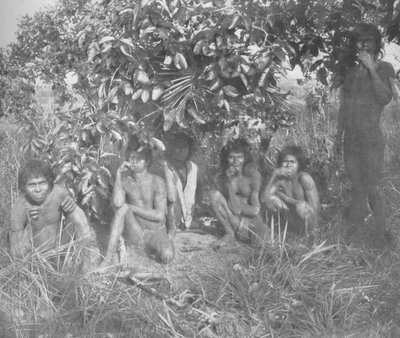 Indiani Nambikwara dello Stato di Mato Grosso, pacificati dal colonnello Rondon, ma non ancora completamente dr da Unbekannt