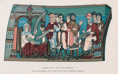 Nascita di San Giovanni Battista da Unbekannt