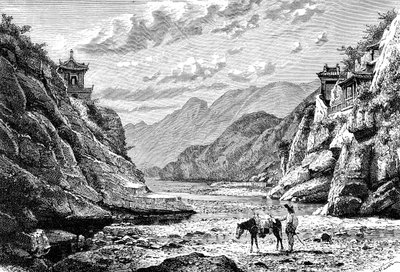 Nan-Kow, Porta della Grande Muraglia, da Pata-Ling da Unbekannt
