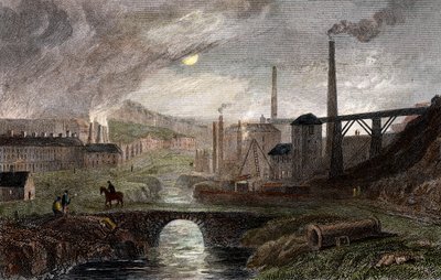 Nant-y-Glow Iron Works, Monmouthshire, Galles, c1780 da Unbekannt