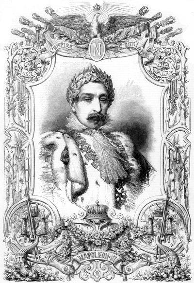 Napoleone III, Imperatore di Francia, 1853 da Unbekannt