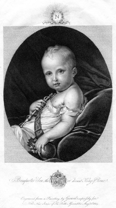 Napoleone II 1811-1832, 1814 da Unbekannt