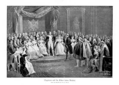 Napoleone e il primo dei suoi imperi, c. 1804-1814 da Unbekannt