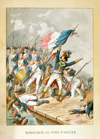 Napoleone al ponte di Arcola, 15 novembre 1796 da Unbekannt