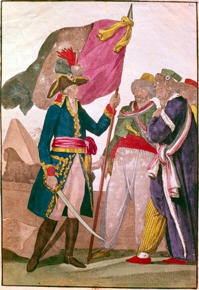 Napoleone in Egitto, 1799 da Unbekannt