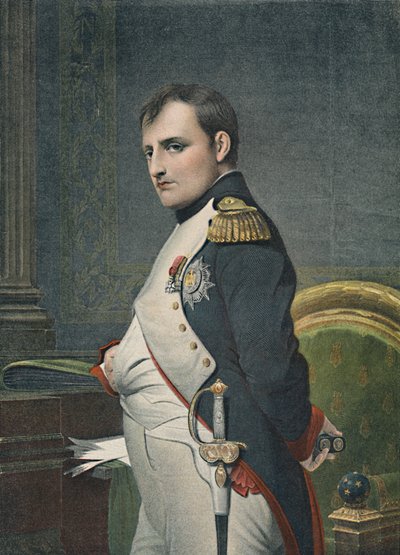 Napoleone nel suo studio da Unbekannt