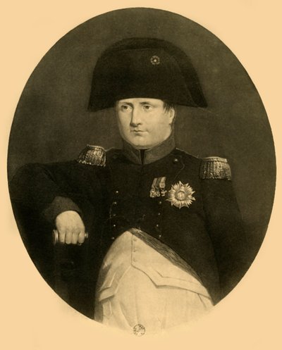 Napoleone a bordo del Bellerophon, luglio 1815 da Unbekannt