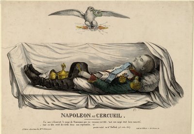 La bara di Napoleone, c. 1840 da Unbekannt