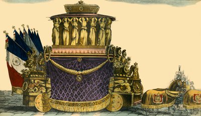 Carro funebre di Napoleone, 1840, 1921 da Unbekannt