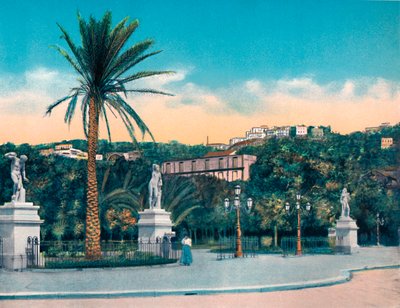 Napoli - Entrata Villa Comunale, c1900 da Unbekannt