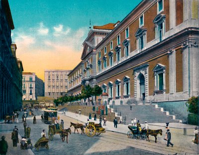 Napoli - Museo Nazionale, c1900 da Unbekannt
