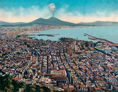 Napoli - Panorama da S. Martino da Unbekannt