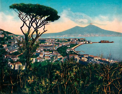 Napoli - Panorama dalla Tomba di Virgilio da Unbekannt