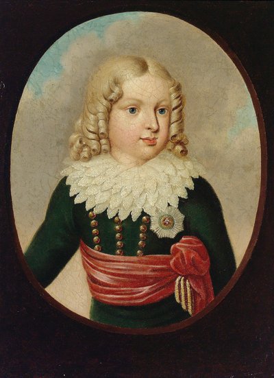 Napoleone Francesco Bonaparte, Duca di Reichstadt, Re di Roma 1811-1832, ca 1825 da Unbekannt