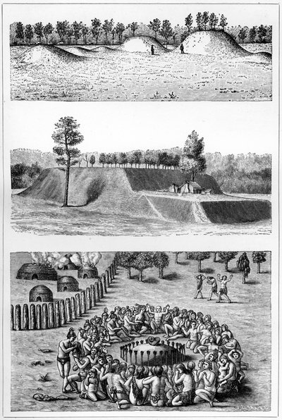 Siti archeologici dei nativi americani, USA, 1901 da Unbekannt