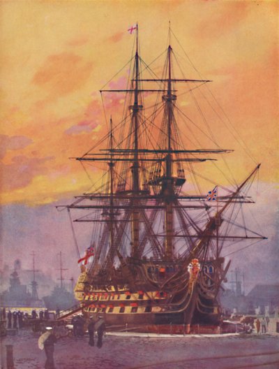 La Nave Ammiraglia di Nelson Come È Oggi, 1936 da Unbekannt