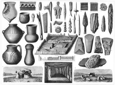 Antichità neolitiche, 1901 da Unbekannt