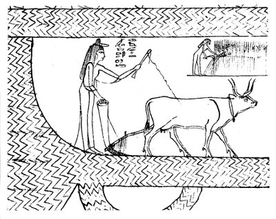Nesitanebtashru che ara e miete, c. 1025 a.C. da Unbekannt