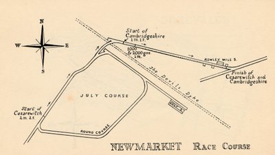 Ippodromo di Newmarket, 1940 da Unbekannt