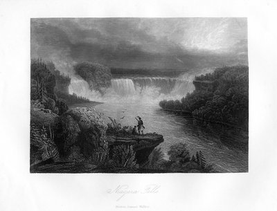 Cascate del Niagara, 1855 da Unbekannt