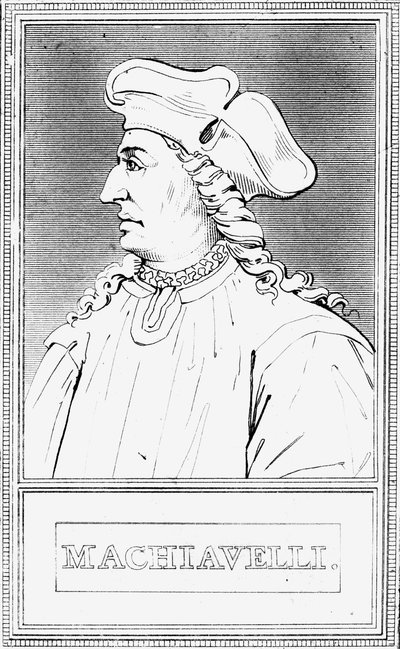 Niccolò Machiavelli, filosofo politico del Rinascimento italiano da Unbekannt