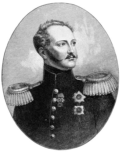 Nicola I 1796-1855, Zar di Russia in uniforme militare da Unbekannt