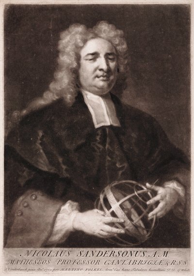 Nicholas Saunderson, matematico inglese da Unbekannt
