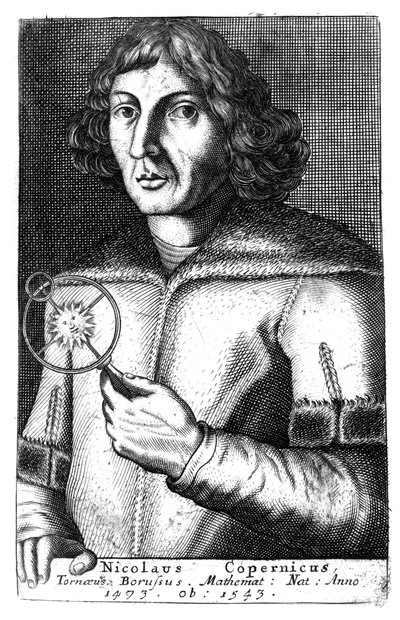 Niccolò Copernico, astronomo e matematico polacco da Unbekannt