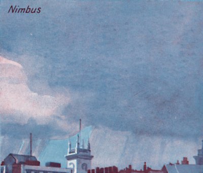 Nimbus - Una dozzina delle principali forme di nuvole nel cielo, 1935 da Unbekannt