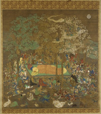Nirvana del Buddha, inizio XIV secolo da Unbekannt