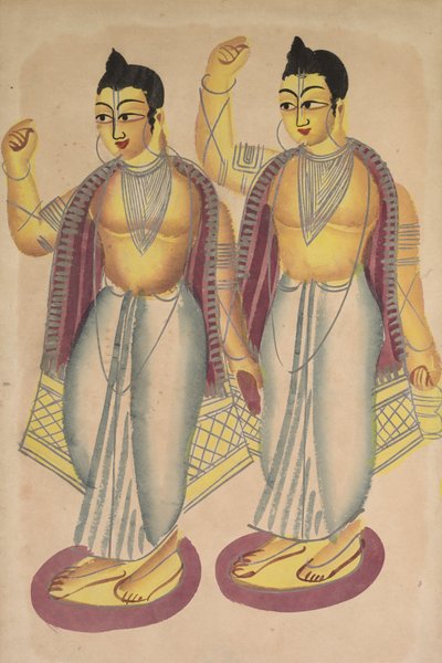 Nitai e Gaur, 1800s da Unbekannt