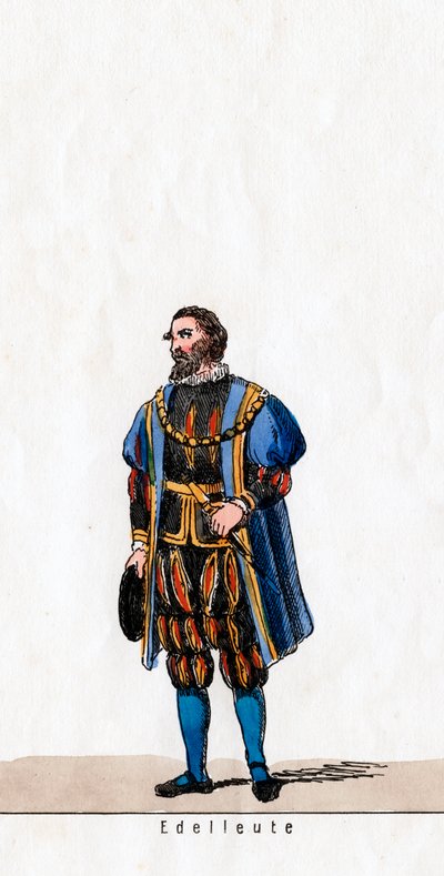 Nobile, costume per l