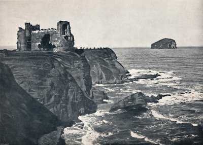 North Berwick - Castello di Tantallon e Bass Rock, 1895 da Unbekannt