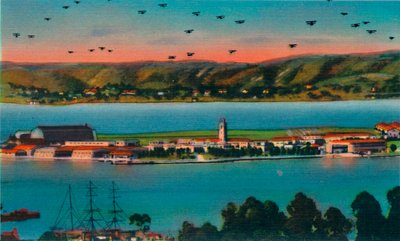 North Island. Stazione aeronavale degli Stati Uniti. San Diego, California, c1941 da Unbekannt