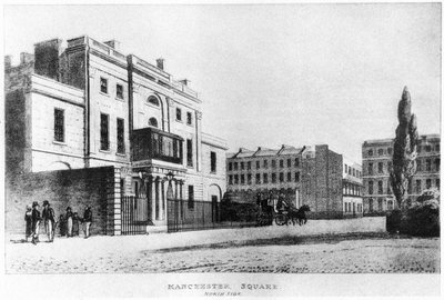 Lato nord, Manchester Square, Londra da Unbekannt