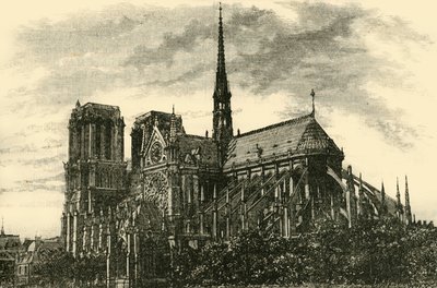 Notre Dame, 1890 da Unbekannt