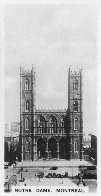 Notre Dame, Montreal, Canada, c1920s da Unbekannt