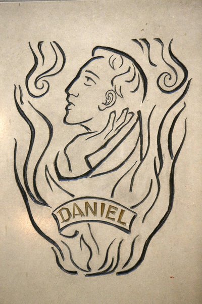 Chiesa cattolica Notre Dame de France, Londra. Profeta Daniele, Londra, Gran Bretagna da Unbekannt