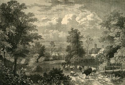 Notting Hill nel 1750 da Unbekannt