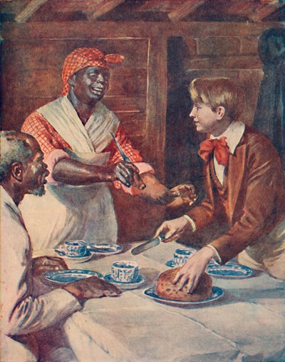 Ora per la torta, disse Masr George, 1929 da Unbekannt