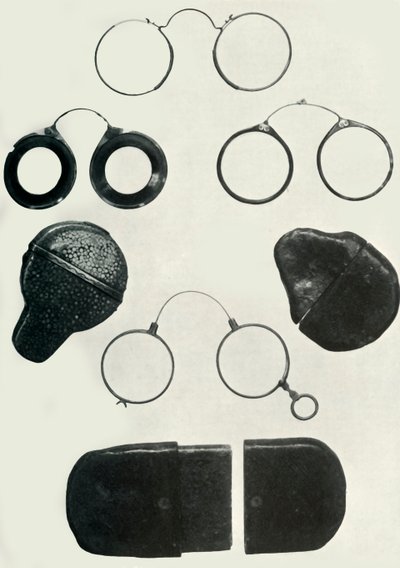 Occhiali e custodie di Norimberga: fine XVII e inizio XVIII secolo, 1934 da Unbekannt