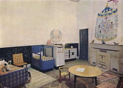 Asilo nido progettato da Esmé Gordon, A.R.I.B.A., A.R.I.A.S., c1945 da Unbekannt